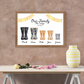 Wellie Boot Framed Family Print