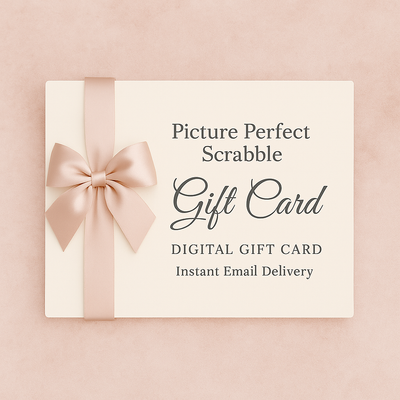 Digital Gift Card - Picture Perfect Scrabble
