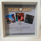 Personalised couples frame. Display photos and your names and a quote of your choice. Handmade in Ireland  