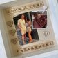 Personalised Scrabble Engagement Frame 