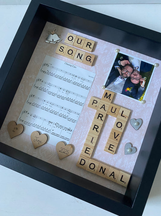 Wedding Frame With Wedding Song
