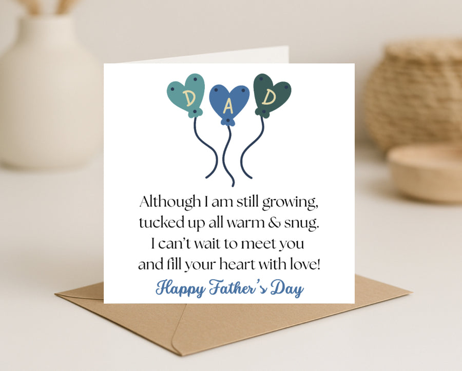 Daddy To Be Fathers Day Card