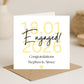 Personalised Engagement Card