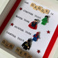 Lego Superhero Frame-dad/grandad