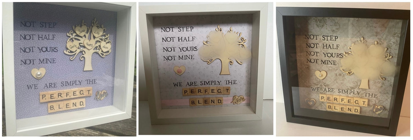 Perfect Blend Family Tree Frame