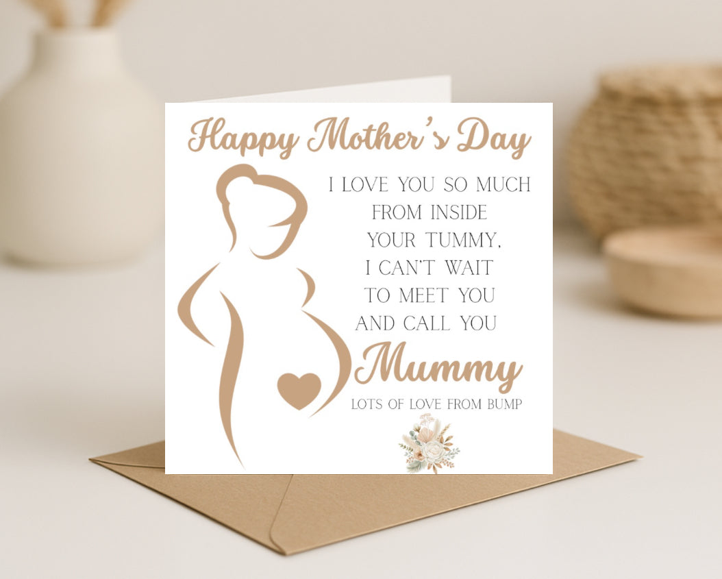 Mummy To Be-Mothers Day Card