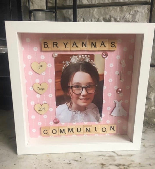 Communion/Confirmation Frame-With Photo