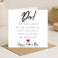 Fathers Day Card