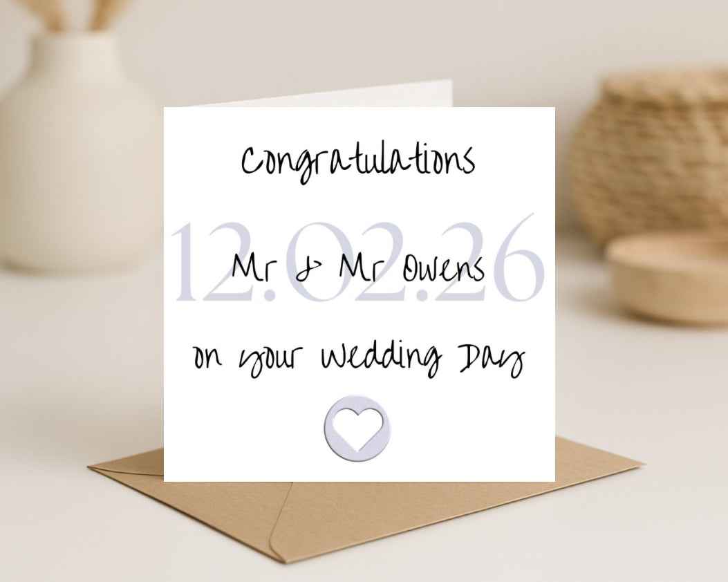 Wedding Card