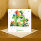 Lego Themed Birthday Card