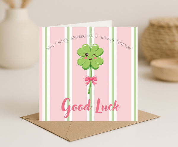 Good Luck Card