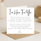 I’m Here For You Sympathy Card