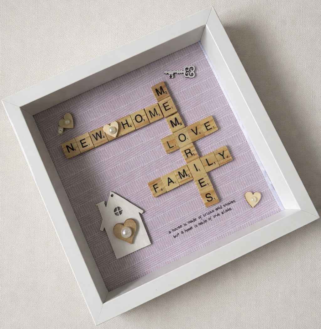 New Home Frame-Names With Quote