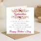 Mothers Day Card-Godmother