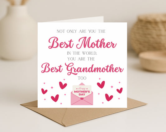 Mothers Day Card-Mother & Grandmother