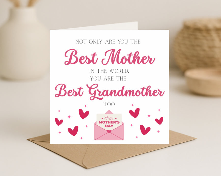 Mothers Day Card-Mother & Grandmother