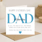 Fathers Day Card for Dad