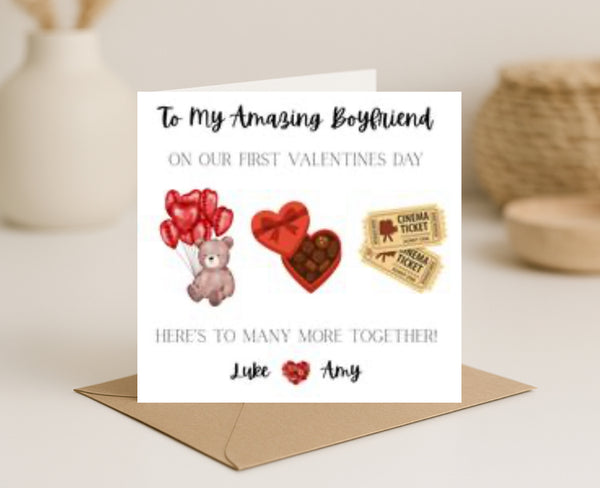 First Valentines Day Card