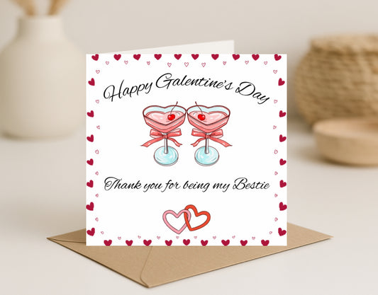 Galentine’s Bestie Card