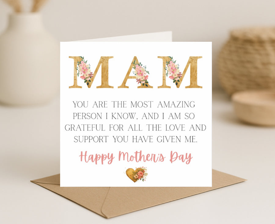 Mothers Day Card-Mam