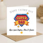 Super Dad Fathers Day Card