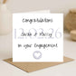 Engagement Card