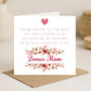 Mothers Day Card-Bonus Mam/Stepmother