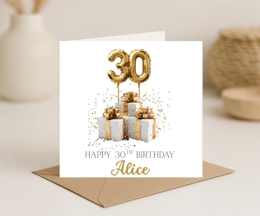 Personalised Birthday Card