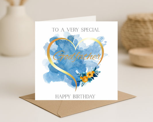 Godfather Birthday Card