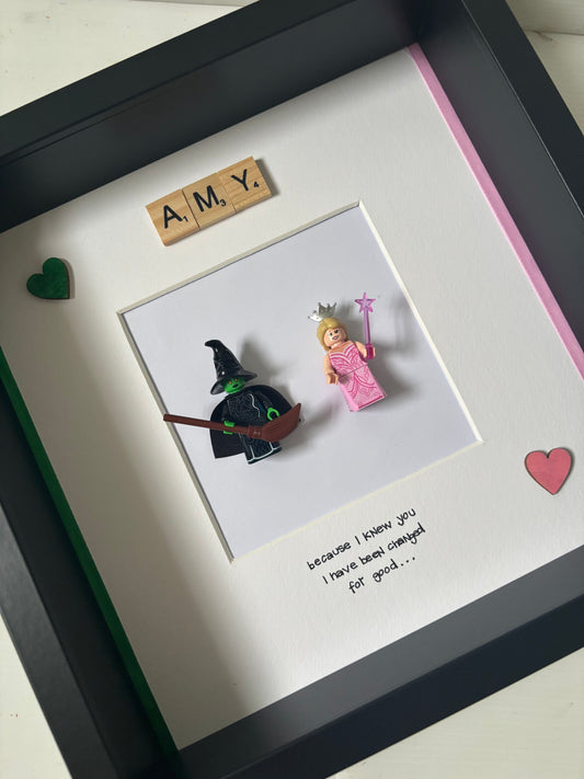 Wicked Lego Frame-With Name