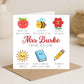 Thank You Teacher Card