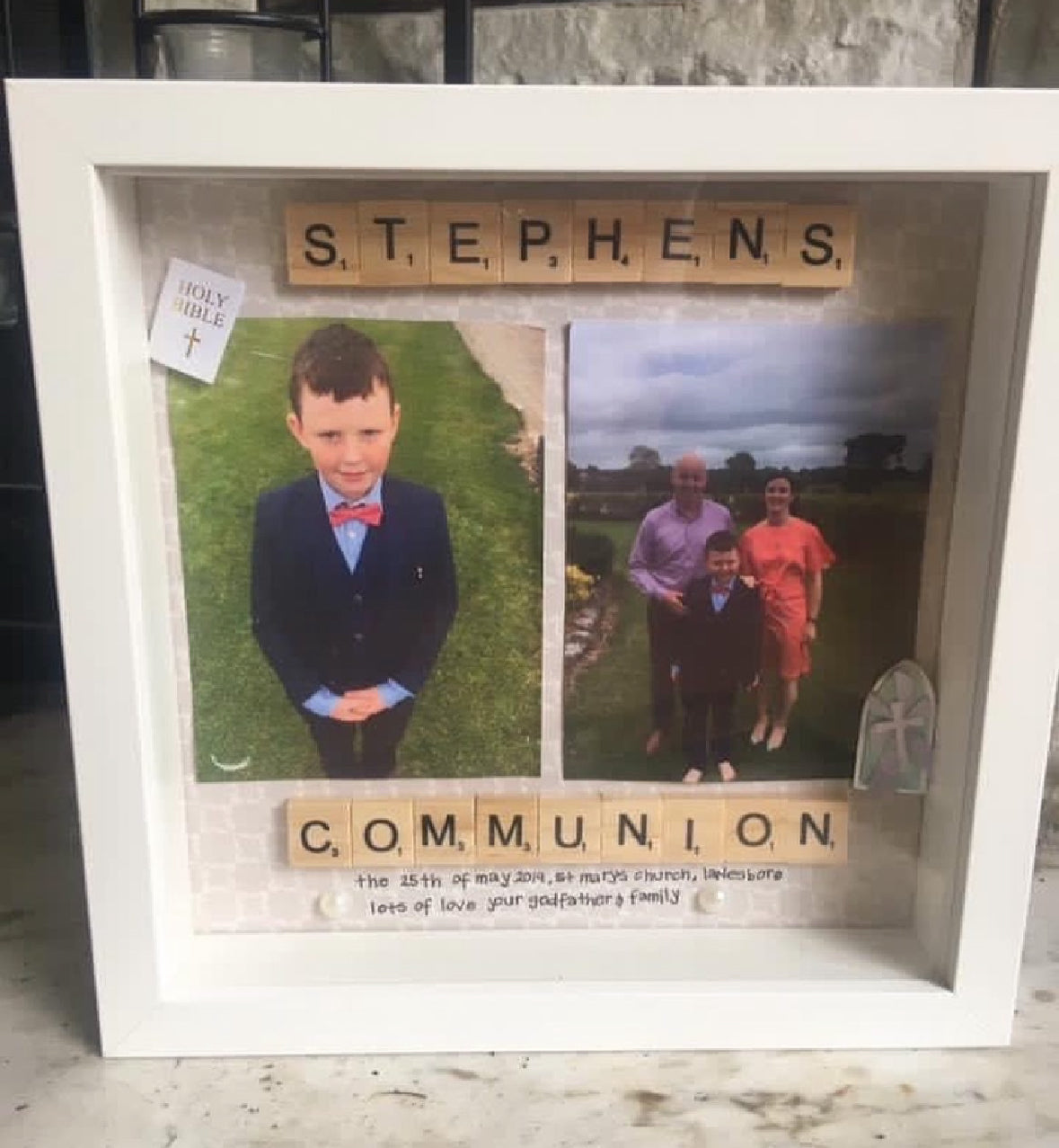 Communion/Confirmation Frame-With Photo