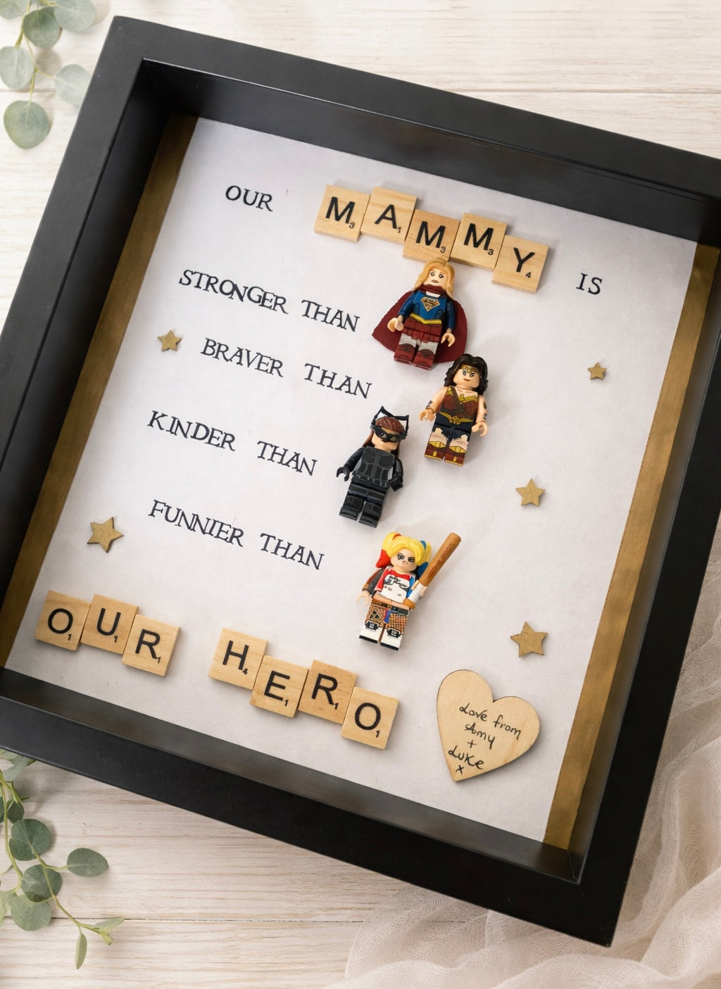 Women’s Superhero Lego Frame