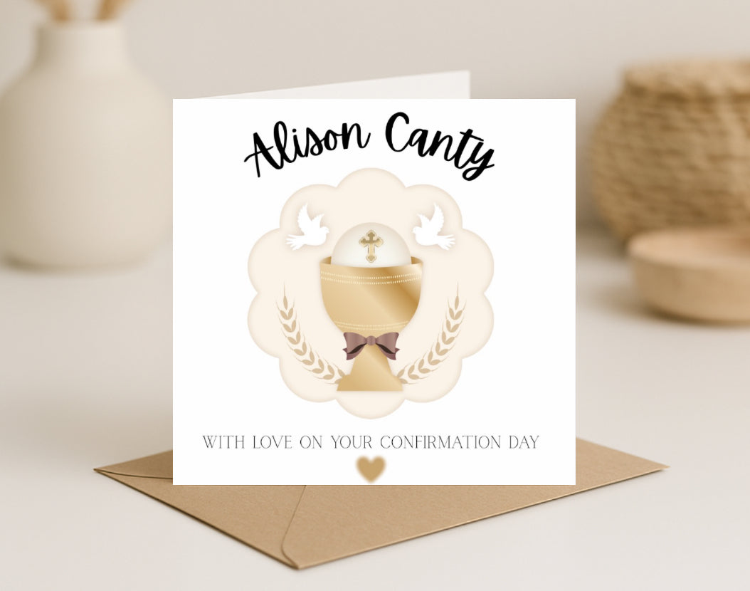 Communion/Confirmation Card