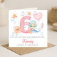 Mermaid Birthday Card