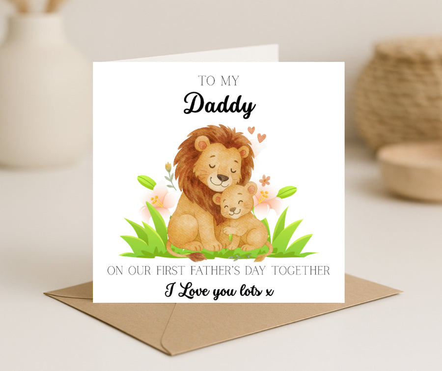 First Fathers Day Card