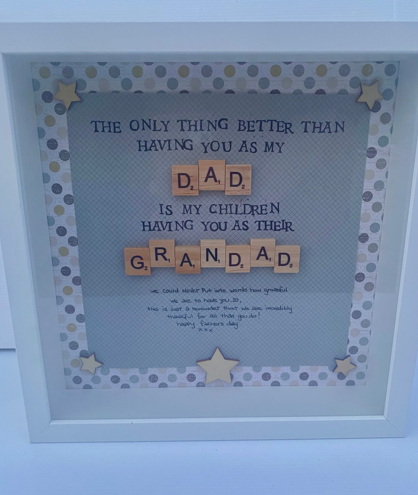 Dad-grandad frame/Partner-Dad Frame