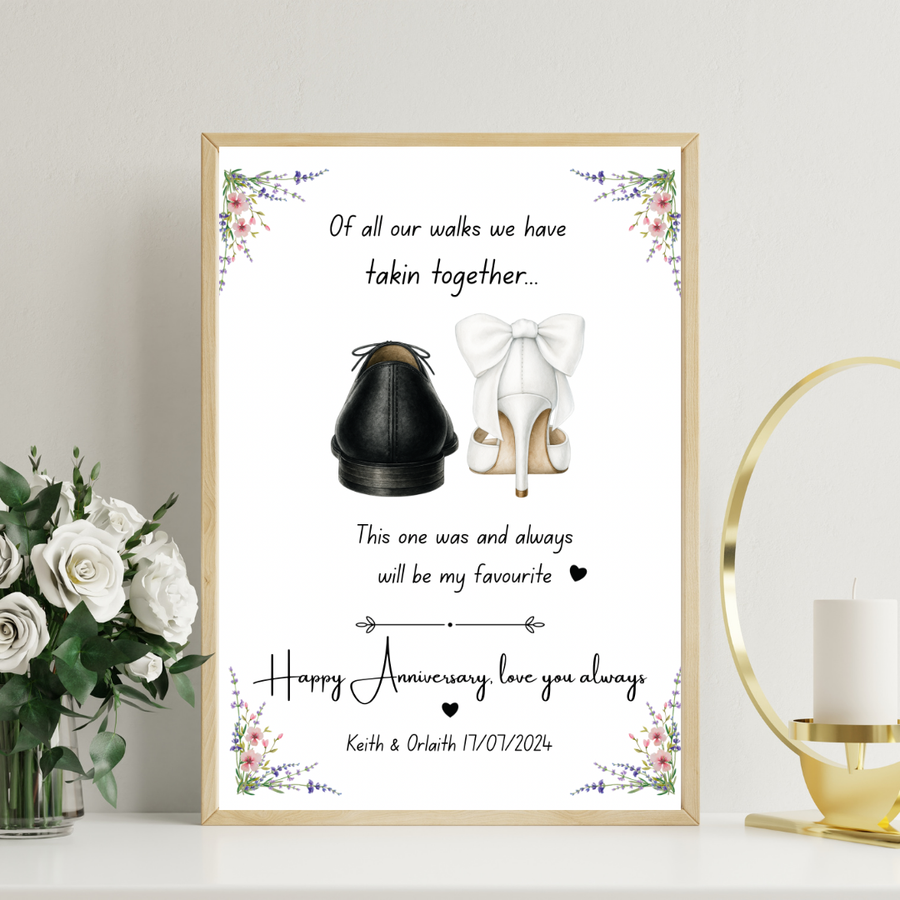 Anniversary Framed Print