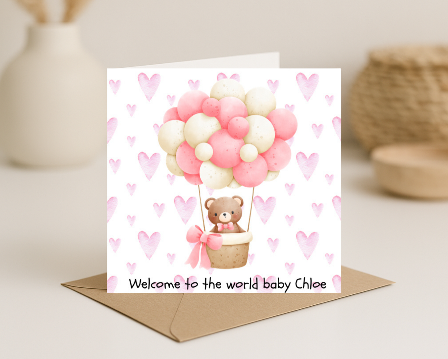 Welcome to the world Baby Card