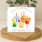 Birthday Cocktail Card