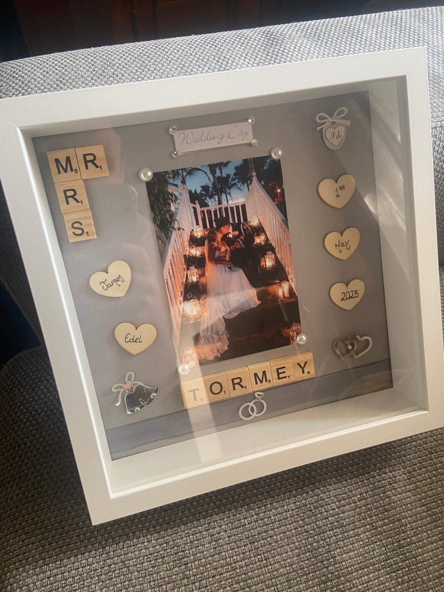 Wedding Frame With Photograph