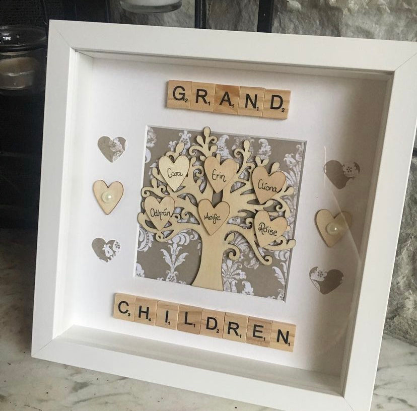 Grandchildren Family Tree Frame