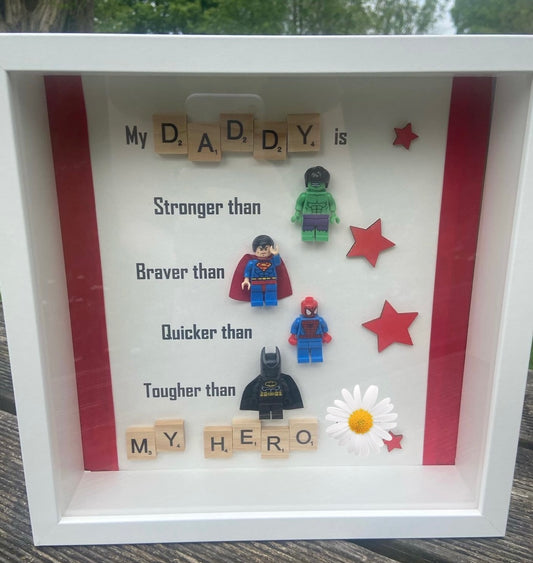 Lego Superhero Frame-dad/grandad