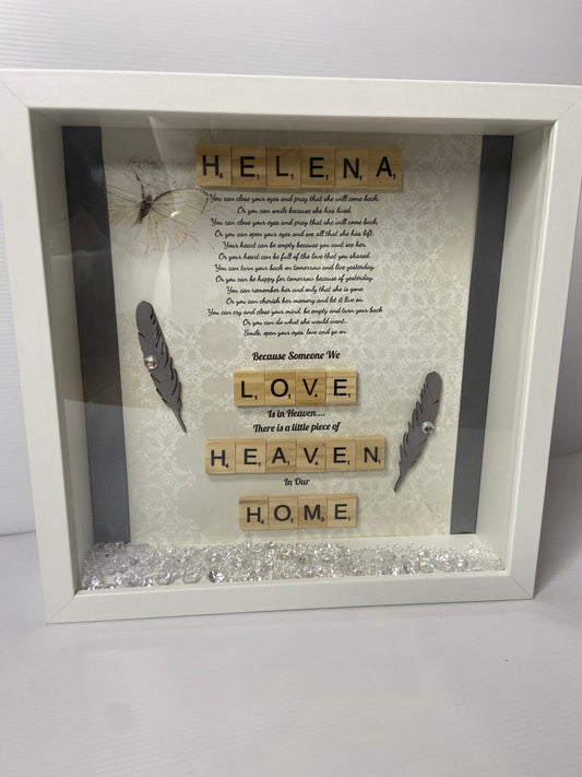 Heaven Frame-With Name & Poem