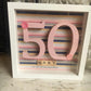 Birthday Frame-Large Numbers