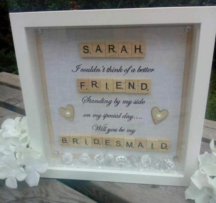 Will you be my Bridesmaid frame