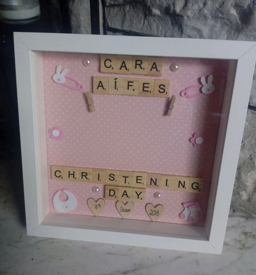 Christening Frame-With Photograph