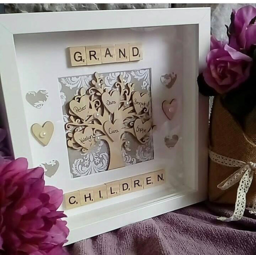 Grandchildren Family Tree Frame