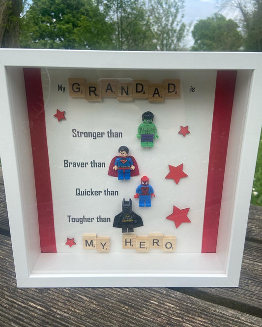 Lego Superhero Frame-dad/grandad