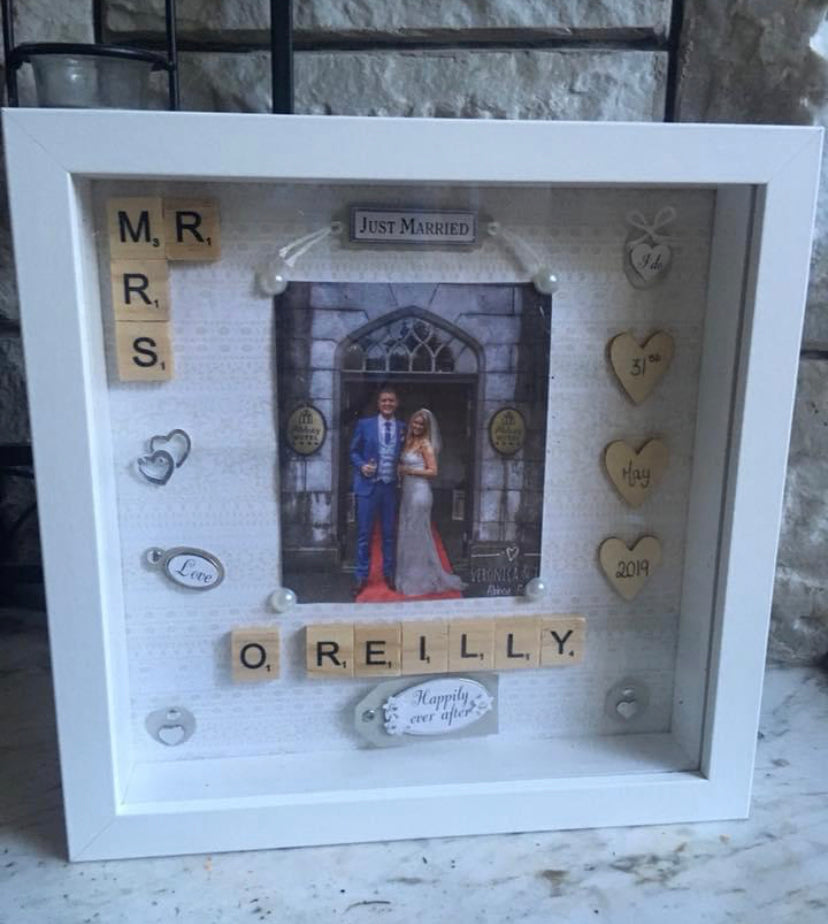 Wedding Frame With Photograph